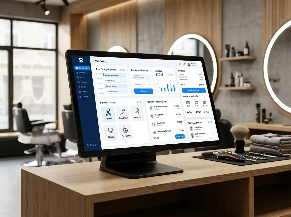 Barber Shop POS Software In UAE​