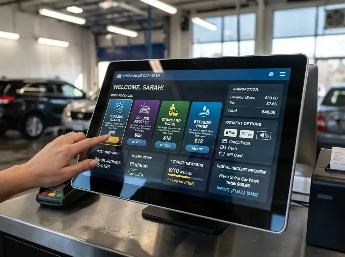 Car Wash POS Software In UAE