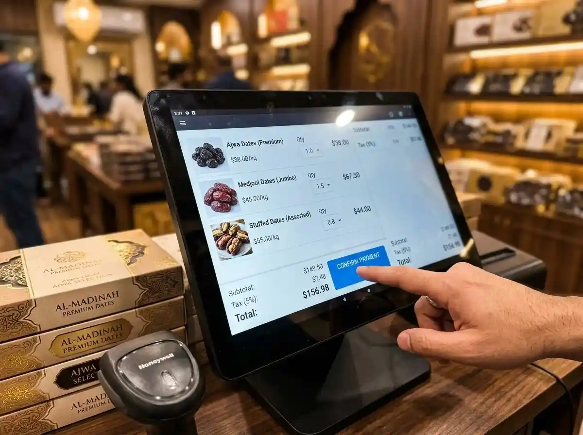 Dates Shop POS System in the UAE​