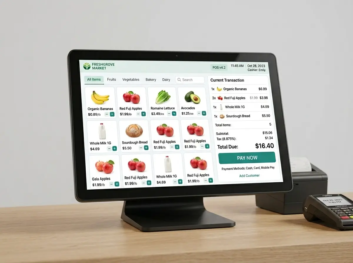 Grocery Store POS System in UAE