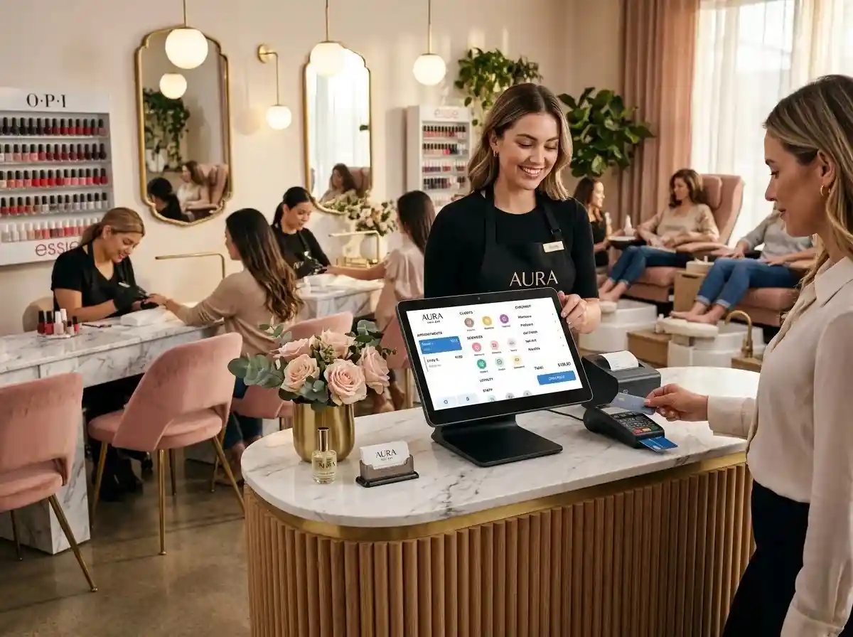 Nail Salon POS Software in UAE