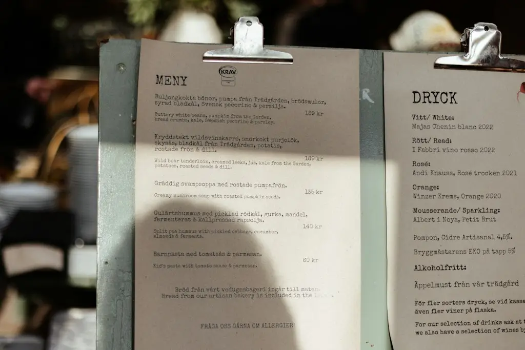 restaurant menu engineering UAE