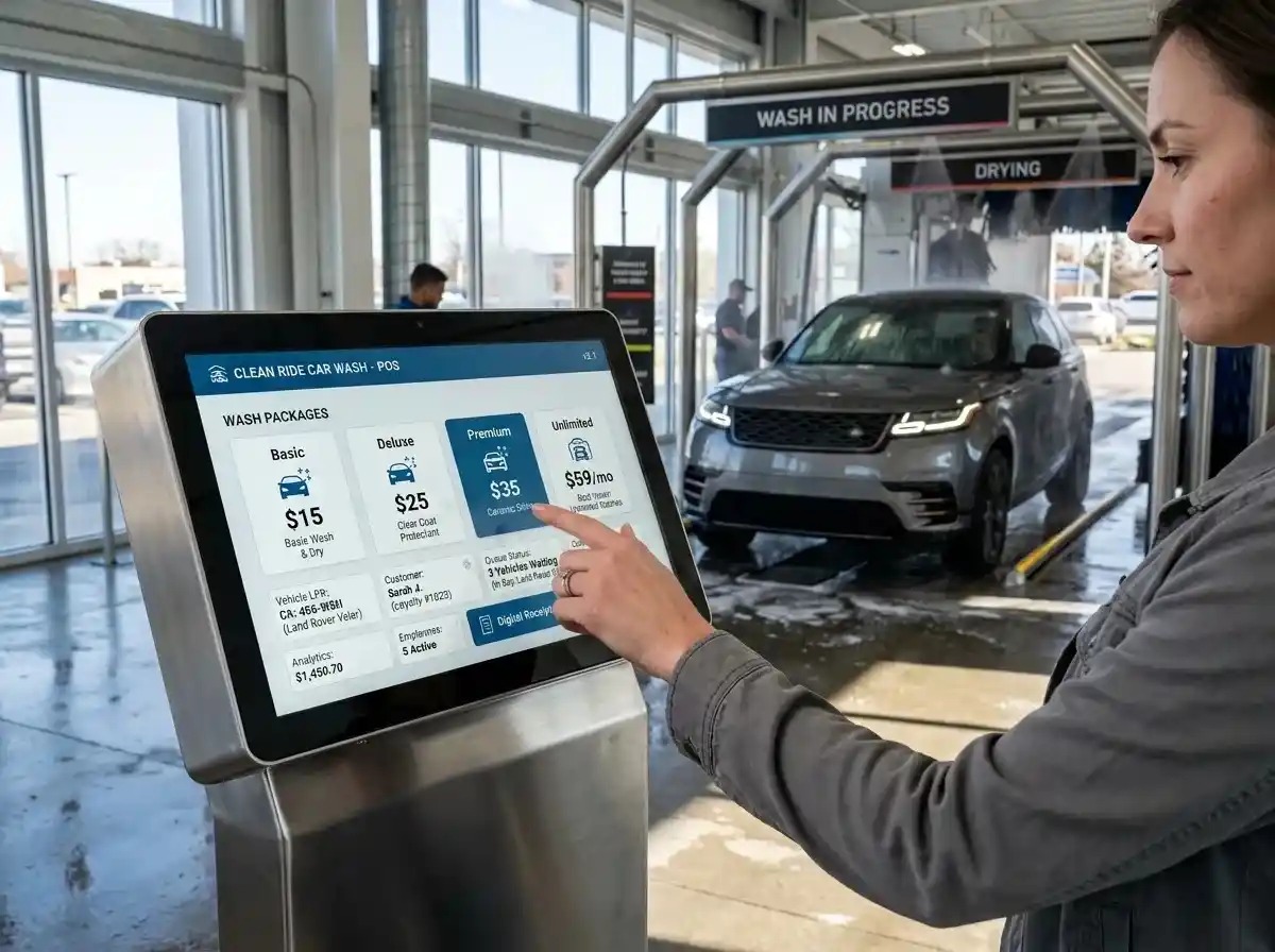 Car Wash POS Software In UAE