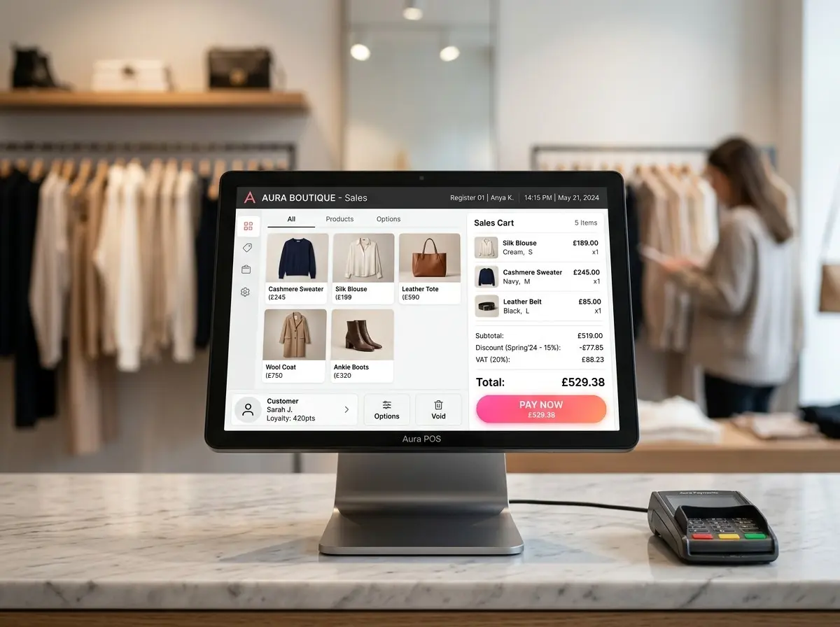 Fashion Store POS System in UAE​