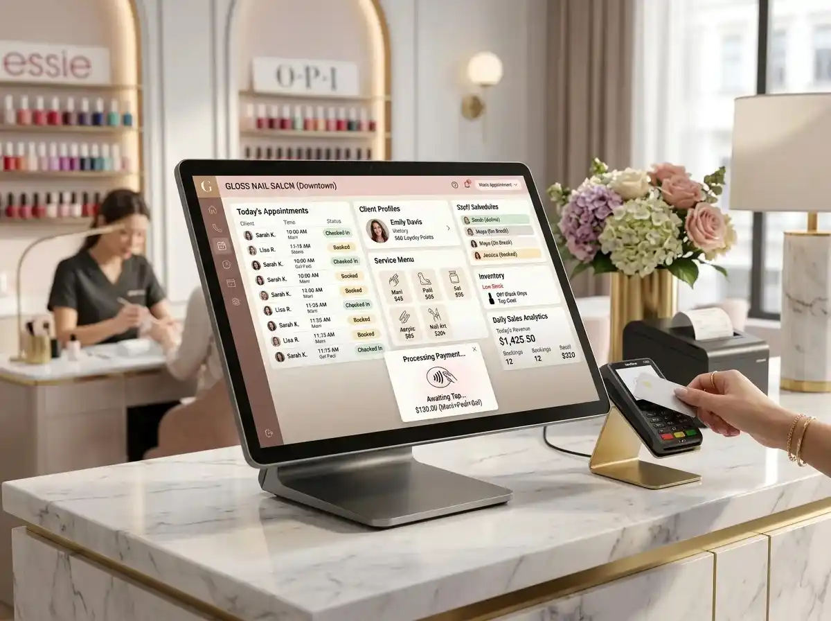 Nail Salon POS Software in UAE