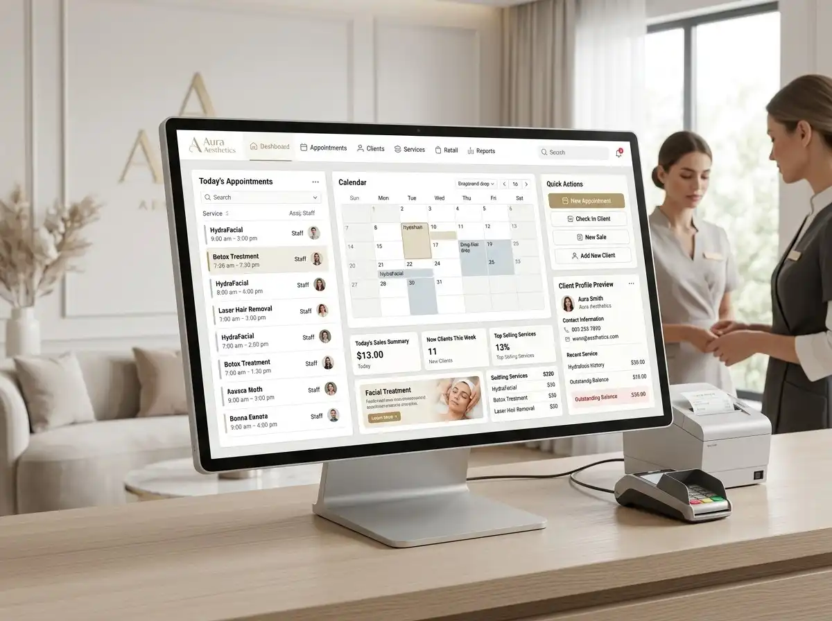 Beauty Clinic POS in UAE