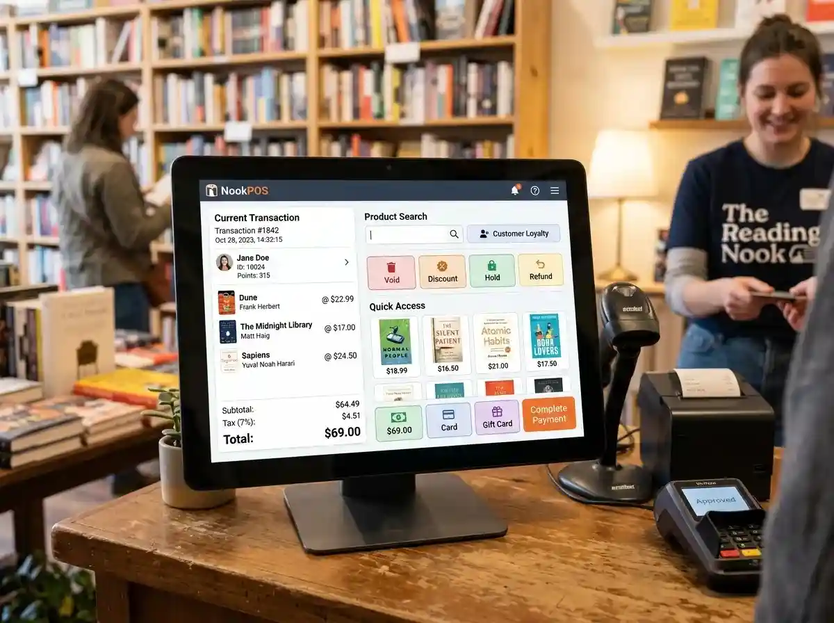 Book Store POS Software In UAE