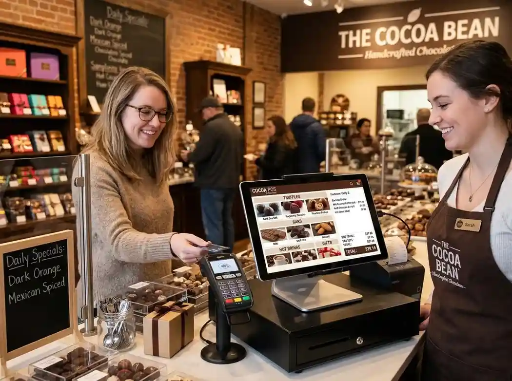 Chocolate Shop POS System in UAE