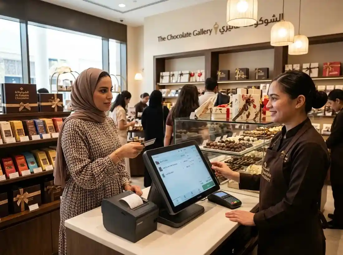 Chocolate Shop POS System in UAE