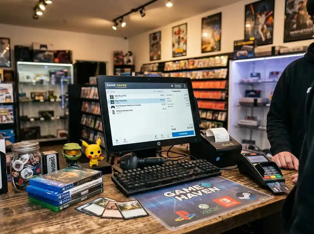 Gaming Store POS Software In UAE