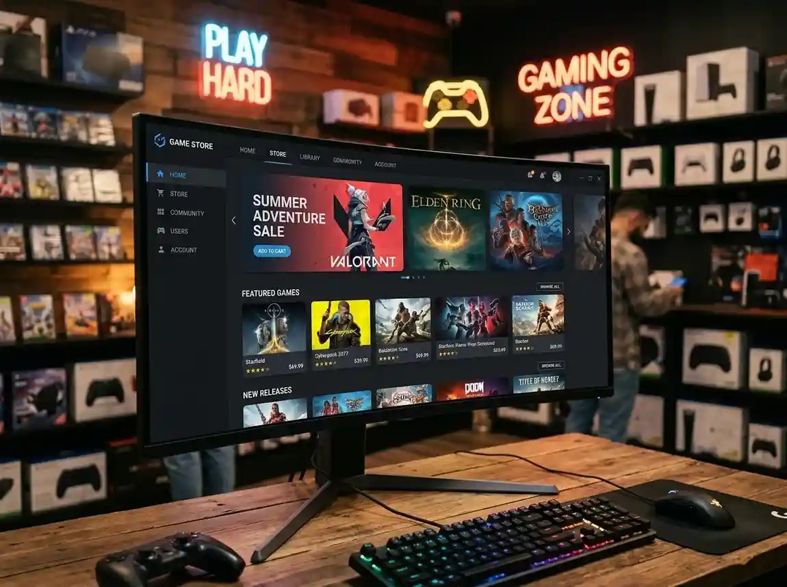 Gaming Store POS Software In UAE
